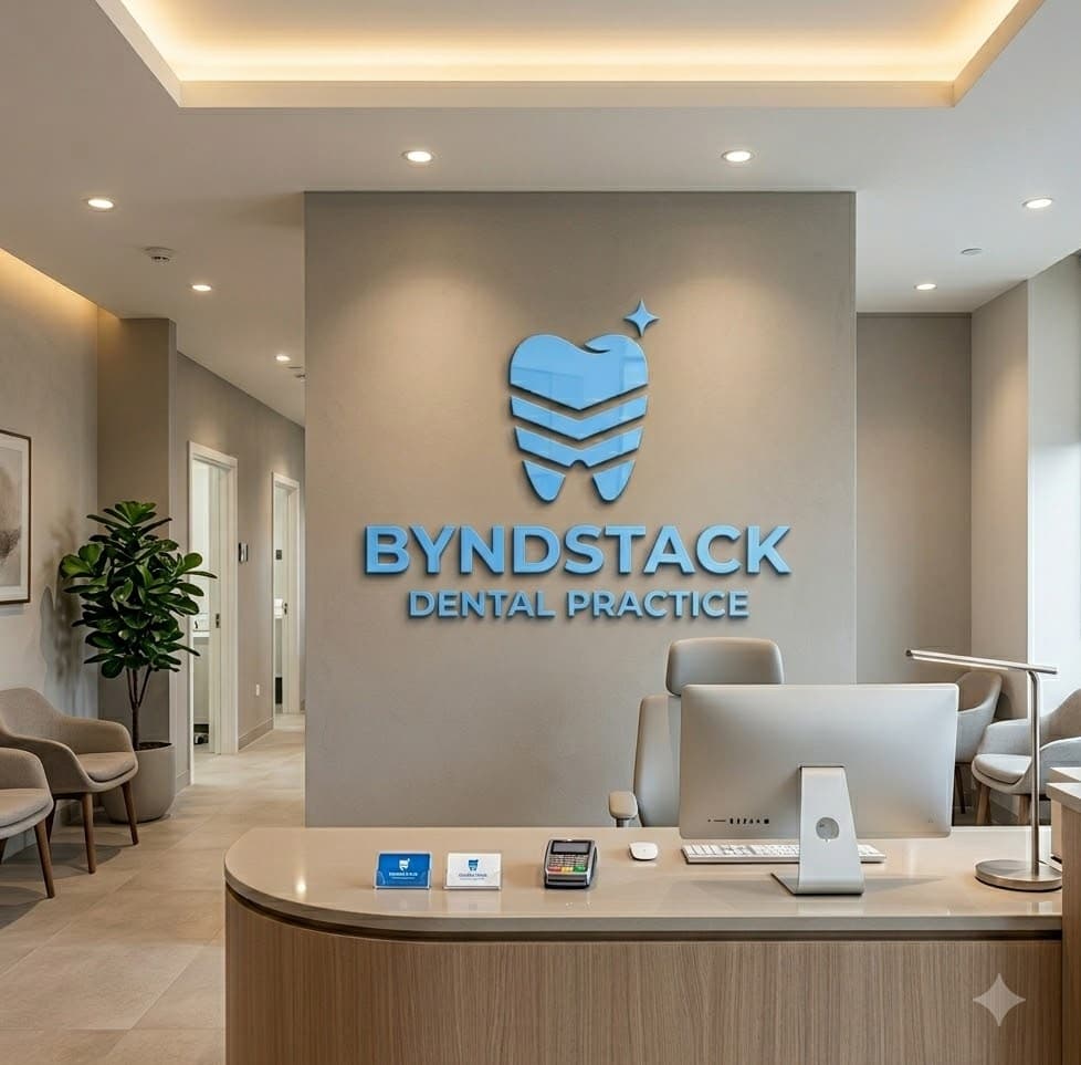BYNDSTACK Dental Practice reception area